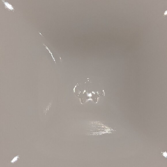 Westmoreland “Beaded Grape” Hand Painted Milk Glass Trinket Box - Picture 8 of 9